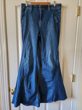 NWT Free People x  Tricia Fix Festival Denim Shine Chaps  -  XL $228 Free People x Tricia Fix Kyle Laced Up Butterfly  main image 4